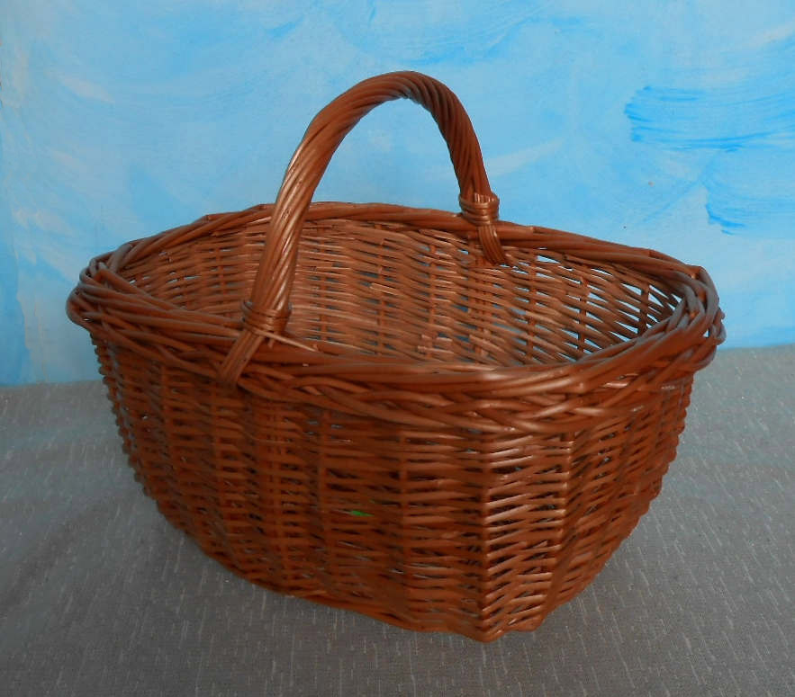 Mumufy 24 cestini per il pane per regali in plastica vuota ovale, cesti regalo intrecciati, cesti vuoti per alimenti, 12,6 x 20,5 x 3,2 cm, per frutta e verdura e cibo